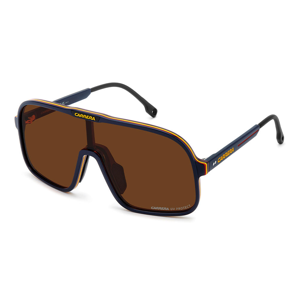 Carrera C SPORT 11 Mask Style Beach Sunglasses Blue – angled view