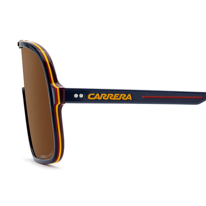 Carrera C SPORT 11 Mask Style Beach Sunglasses Blue – temple view