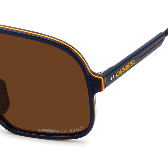 Carrera C SPORT 11 Mask Style Beach Sunglasses Blue – temple detail