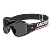 Carrera CA Transforma Ski Style Full Rim Shield Sunglasses Matte Black - angled view
