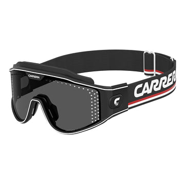 Carrera CA Transforma Ski Style Full Rim Shield Sunglasses Matte Black - angled view