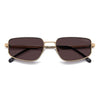 3087 Rectangular Metal Sunglasses