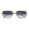 3087 Rectangular Metal Sunglasses