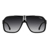 1014 Mens Brown-Gradient Navigator Sunglasses