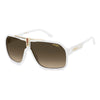 1014 Mens Brown-Gradient Navigator Sunglasses