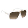 1014 Mens Brown-Gradient Navigator Sunglasses