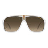 1014 Mens Brown-Gradient Navigator Sunglasses