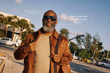 Alexa Cruiser Smart Glasses, Black
