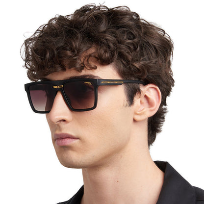 VICTORY C 03/S, Matte Black / Brown