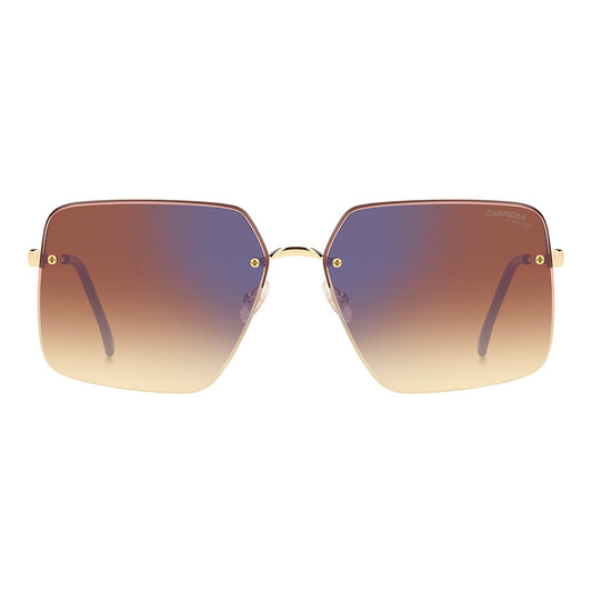 3044 Square-Frame Rimless Sunglasses