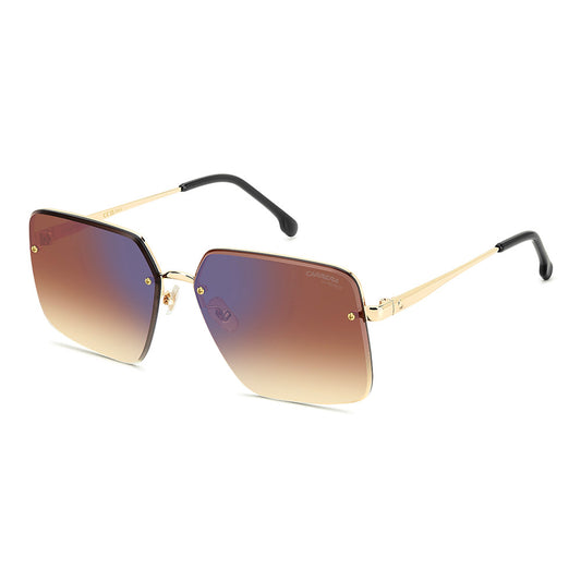 3044 Square-Frame Rimless Sunglasses