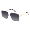 3044 Square-Frame Rimless Sunglasses