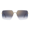 3044 Square-Frame Rimless Sunglasses