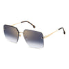 3044 Square-Frame Rimless Sunglasses