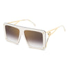 Unica Oversized Square Women's Sunglasses