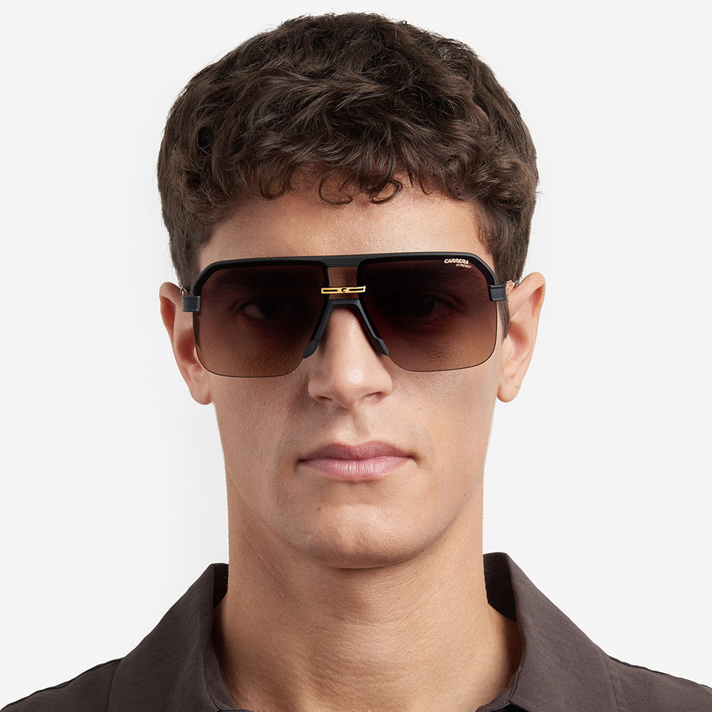 1066 | Half-Rim Navigator Sunglasses - Carrera® US