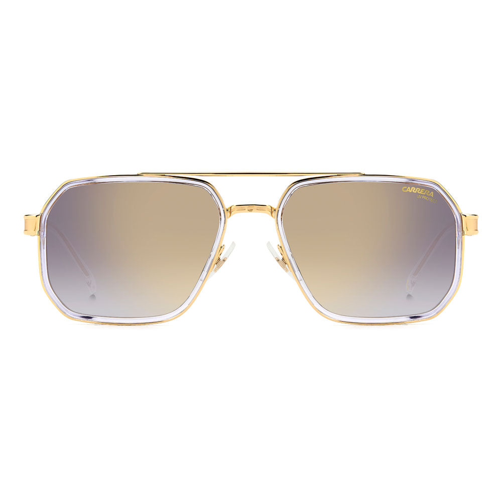 Burberry White Crystal Hexagon Sunglasses with Gradient Lenses D5EE87C4-5D24-4E6A-8848-  main image 4