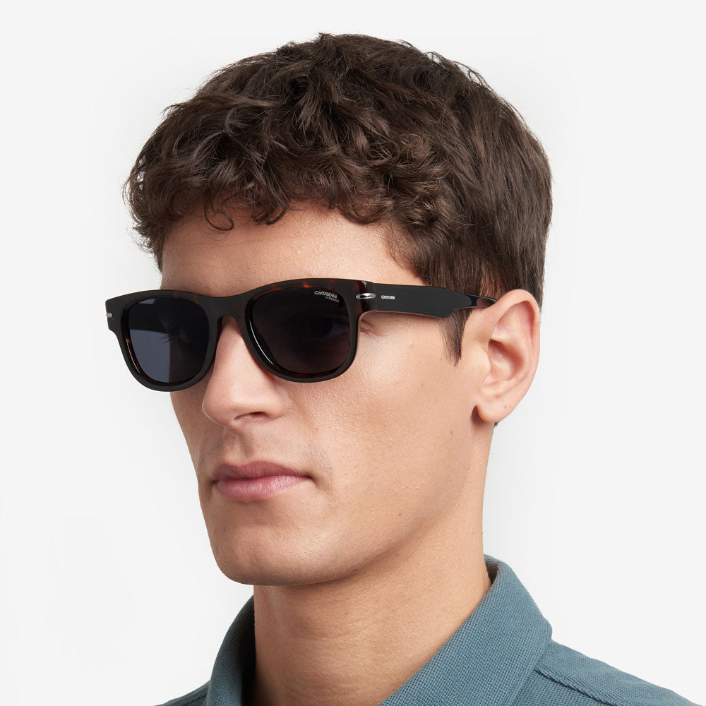 Havana Mens Carrera Glasses 330 Rectangular Frame Festival