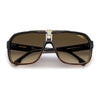 1014/S Mens Brown-Gradient Navigator Sunglasses