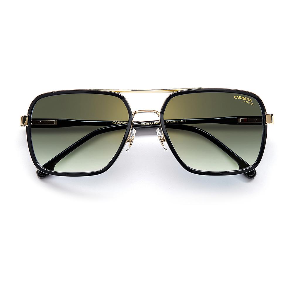 256/S Rectangular Frame Gradient Sunglasses