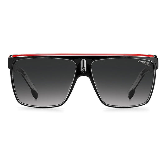 Carrera SPEEDWAY/N Gafas de sol para hombre 63/12/130, color negro, blanco  y gris, Negro Blanco/Gris Sombreado