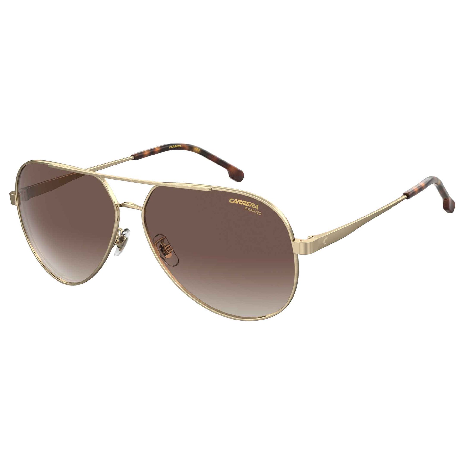 Aviator Sunglasses Carrera Sunglasses Gold Carrera 318/S J5G86