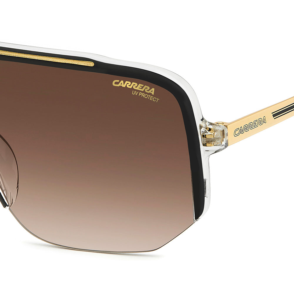 1060 | Half-Rim Frame Single Shield Sunglasses - Carrera® US